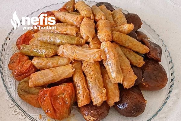 Zeytinyağlı Karışık Kuru Dolma …